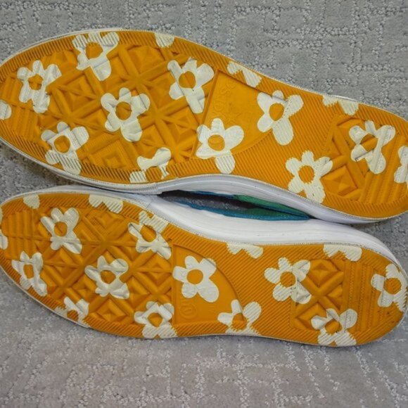 Converse One Star OX x Golf Le Fleur Jolly Size M 12 W 14 Green Suede 160322C - Picture 8 of 9